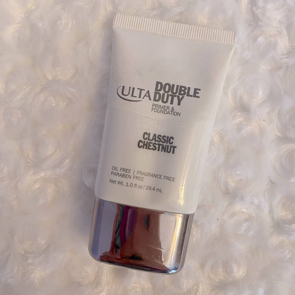 ULTA Double Duty Primer + Foundation in "Chestnut"